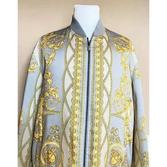 Versace La Coupe Des Dieux Blouson Jacket 48 US (58 Euro) 1016249 Italy NWT